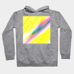 yellow pink green abstract texture Hoodie